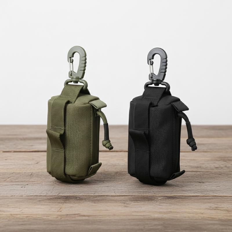 Edc Carry Items - Outdoor EDC-tasje, sleutelkaarthouder met ritssluiting, kleine