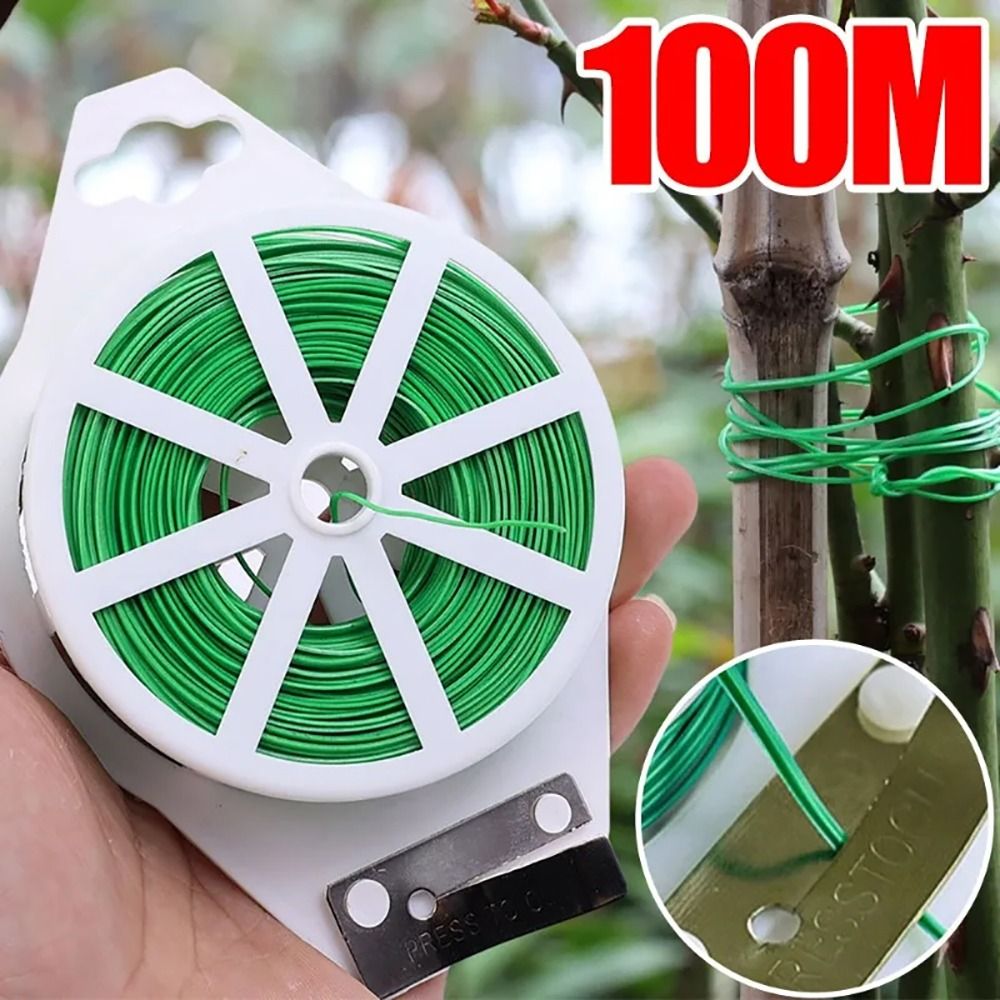 Gear Tie Reusable - 1 Stuks Ijzerdraad Kabelbinders Plant Bundel