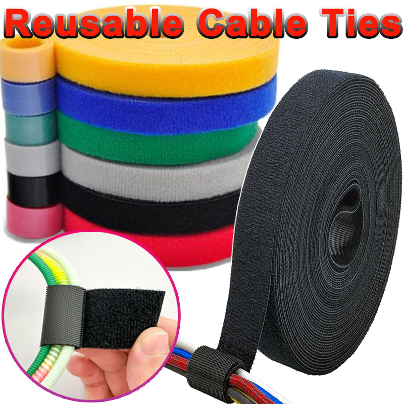 Gear Tie Reusable - 5 meter herbruikbare bevestigingstape kabelbinders wrap