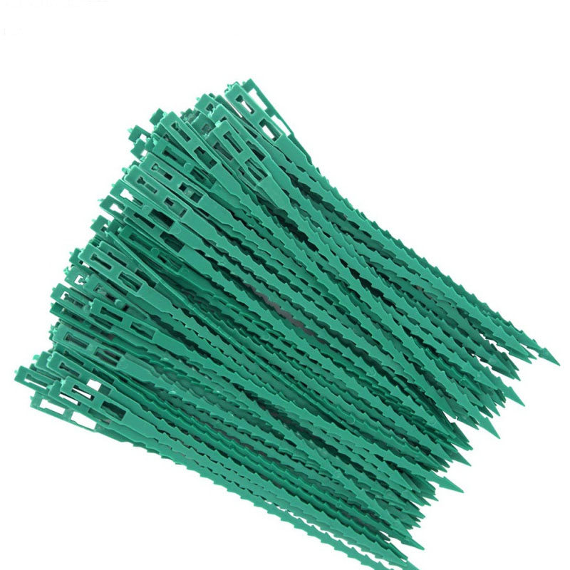 Gear Tie Reusable - 50/100 Stuks Herbruikbare Tuin Kabelbinders Plant