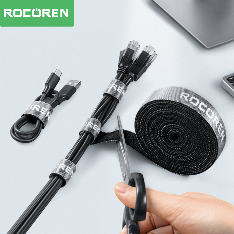 Gear Tie Reusable - Rocoren Kabelorganizer Afneembare Kabelbanden Vrij te