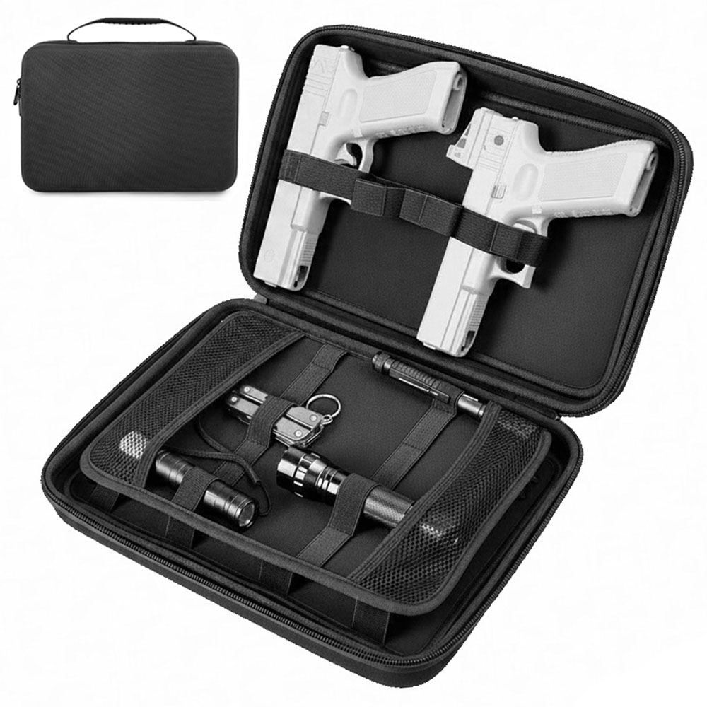 Appendix Carry Edc - Tactische pistooltas Dubbele pistoolopbergtas Verborgen draagtas