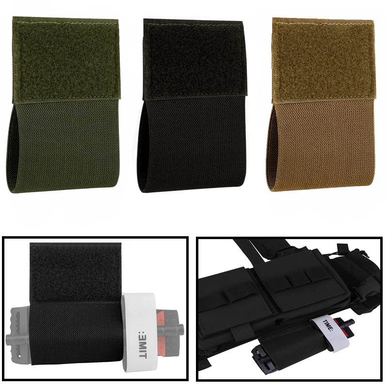 Appendix Carry Edc - 2 stuks elastische tourniquethouder met klittenband,