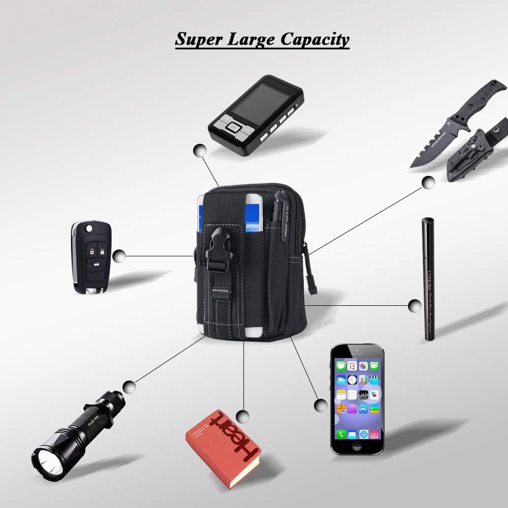Tactische Molle Belt Pouch Mil - Edc Carry Items recensie en prijs
