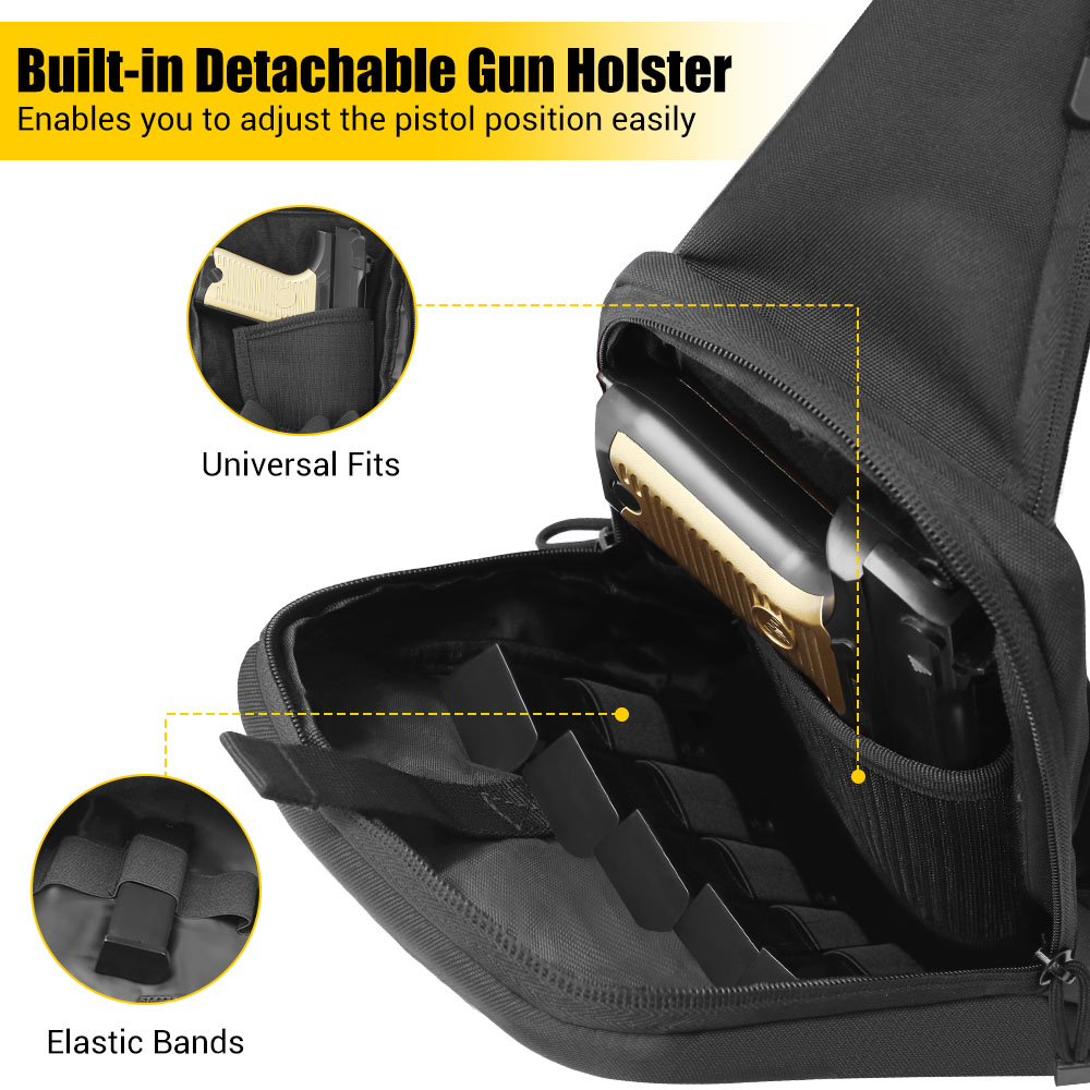 Tactische pistooltas Verborgen - Edc Pistol Carry Bag recensie en prijs