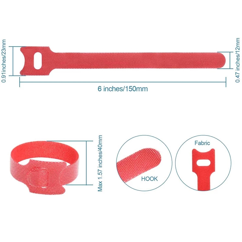 10-50PCS Kleurrijke Losmaakbar - Gear Tie Reusable recensie en prijs