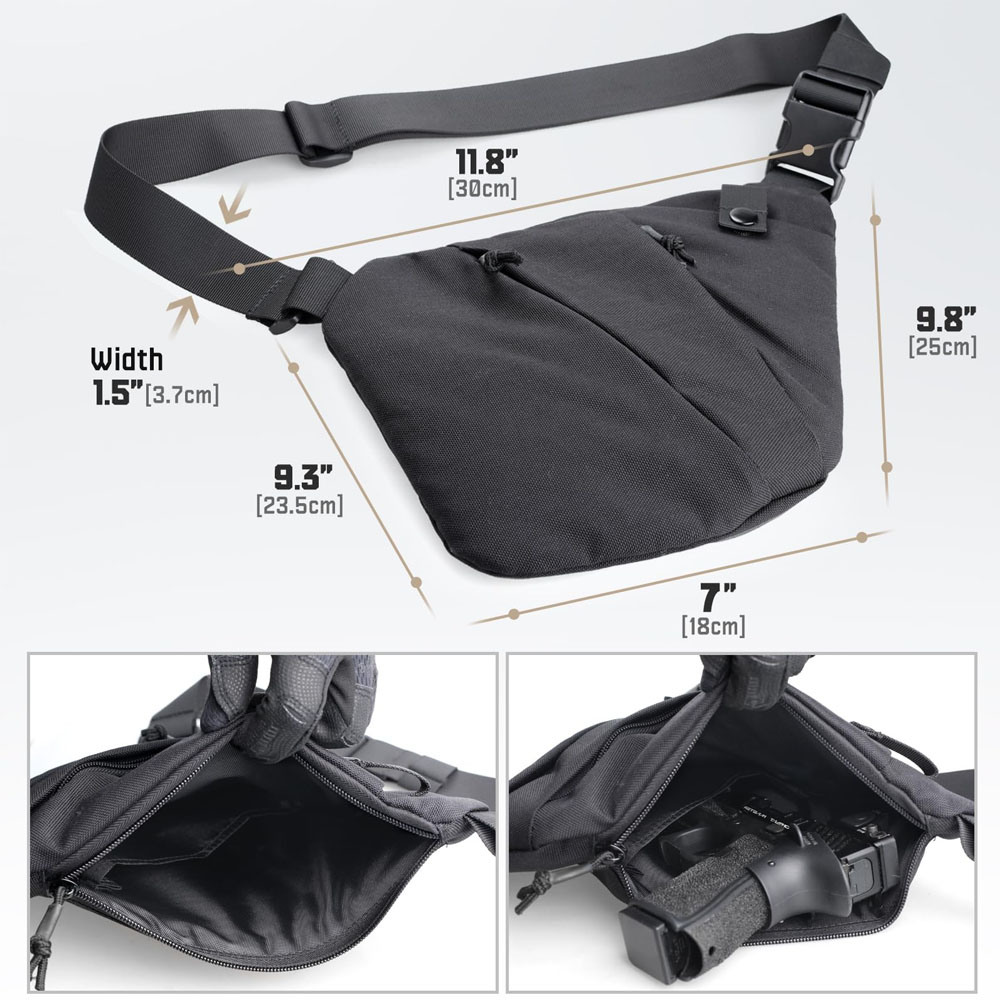 Tactisch Verborgen Pistool Dra - Edc Pistol Carry Bag recensie en prijs