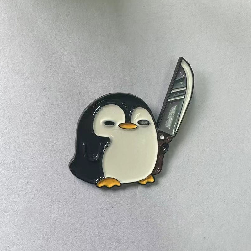 Grappige pinguïn met grote mes - Edc Everyday Carry Knives recensie en prijs
