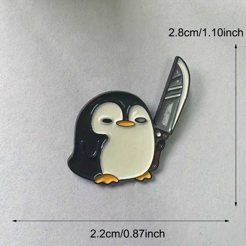 Grappige pinguïn met grote mes - Edc Everyday Carry Knives recensie en prijs