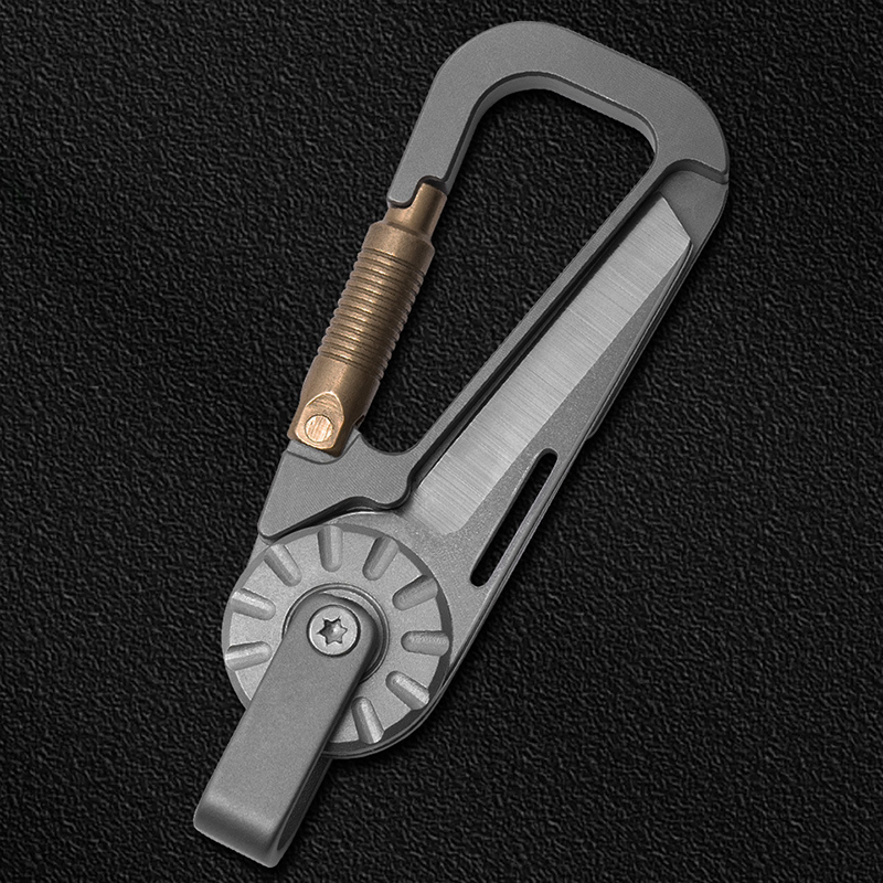 Autosleutelhanger van titanium - Edc Carry Essentials recensie en prijs