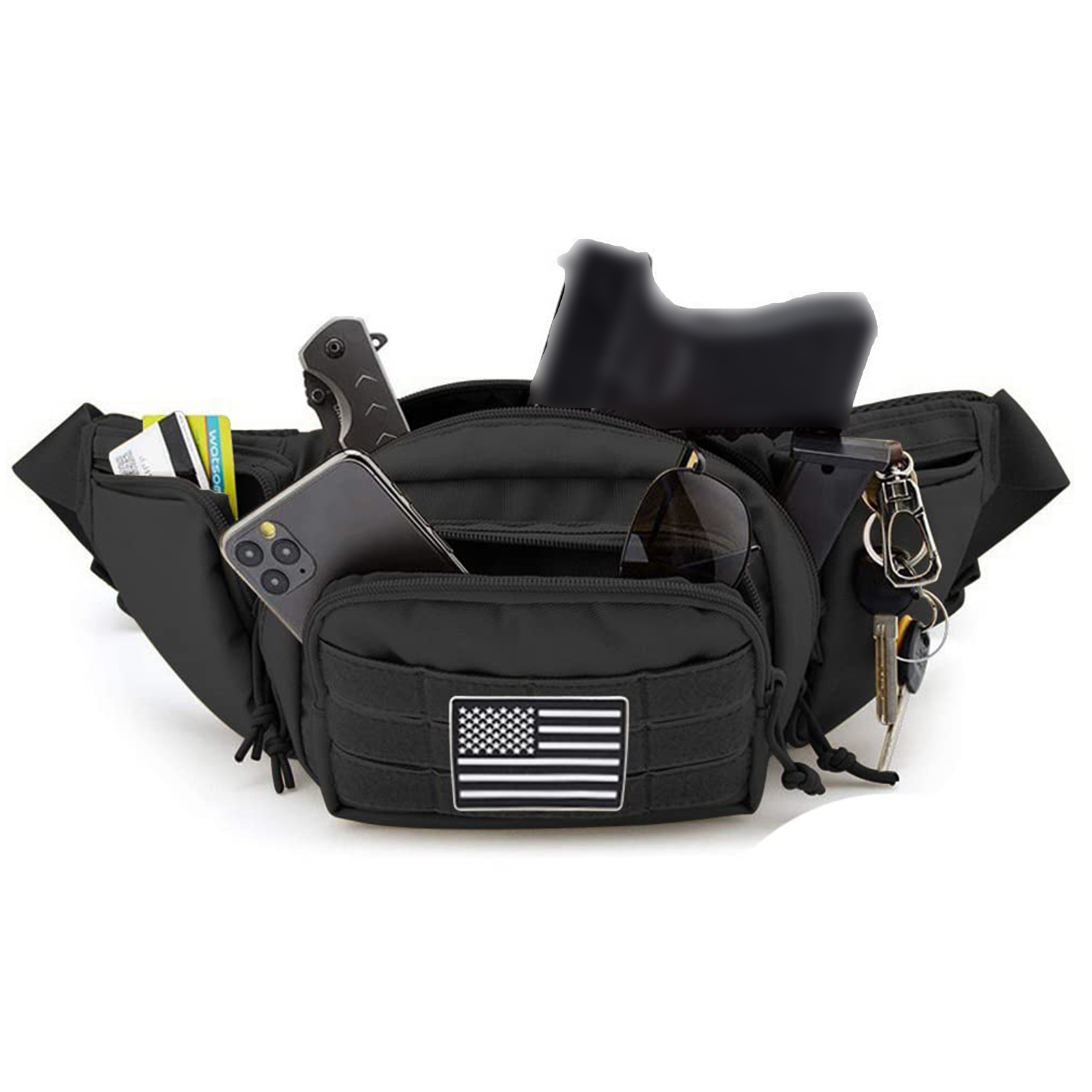 Tactische heuptas pistoolholst - Edc Pistol Carry Bag recensie en prijs