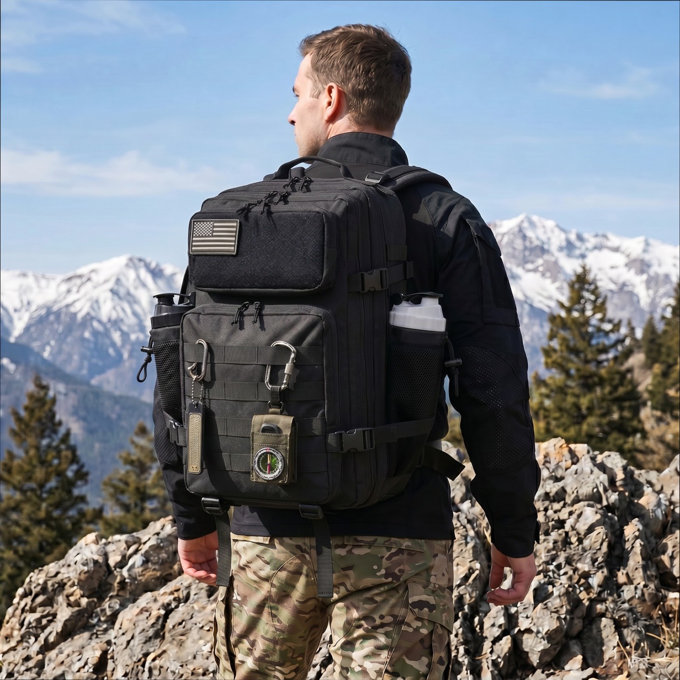45L Tactische Visrugzak met Gr - Appendix Carry Edc recensie en prijs